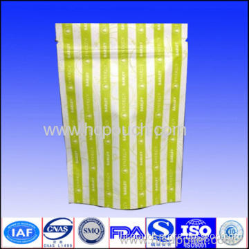 Printed Colorful Stand Up Kraft Tea Paper Pouch 